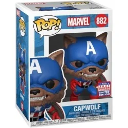 Funko POP! Marvel Capitan America Capwolf Edicion Limitada (882) de Funko en Funko Pop | La Cueva Roja