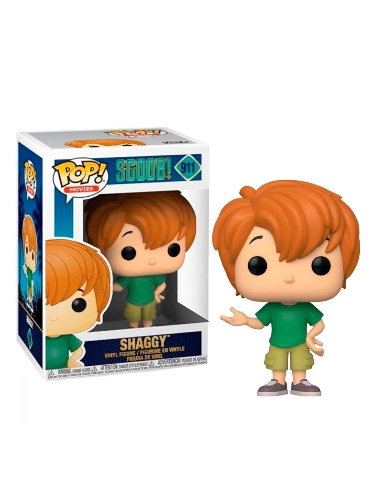 Funko POP! Animacion Scooby Doo Shaggy (911) de Funko en Funko Pop | La Cueva Roja