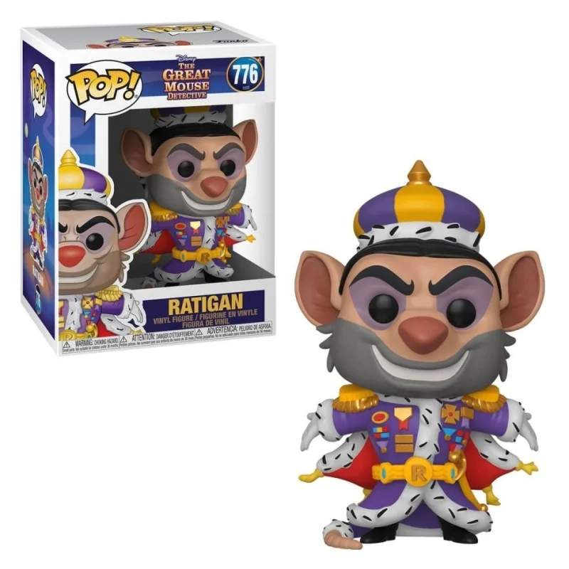 Funko POP! Disney El Gran Detective Raton Ratigan (776) de Funko en Funko Pop | La Cueva Roja