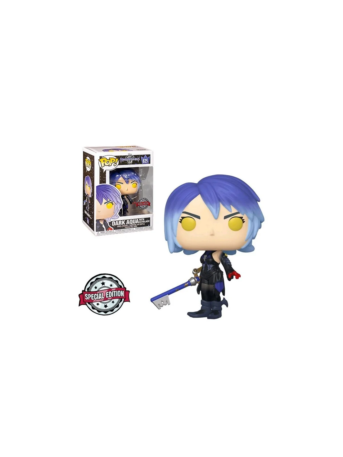 Funko POP! Kingdom Hearts 3 Aqua Oscura Llave Espada Exclusiva (625) de Funko en Funko Pop | La Cueva Roja