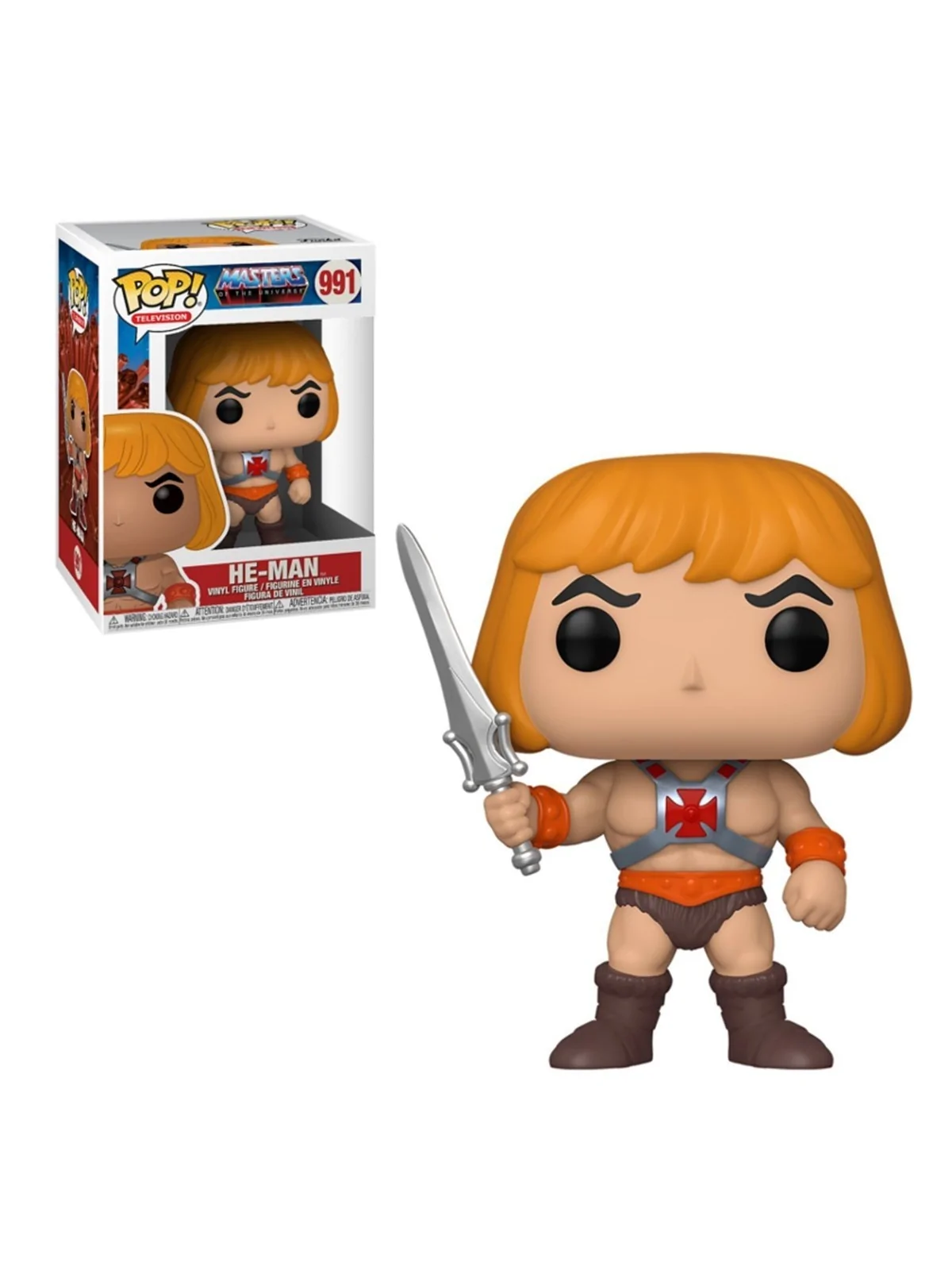 Funko POP! Animacion Master of the Universe He-Man (991) de Funko en Funko Pop | La Cueva Roja