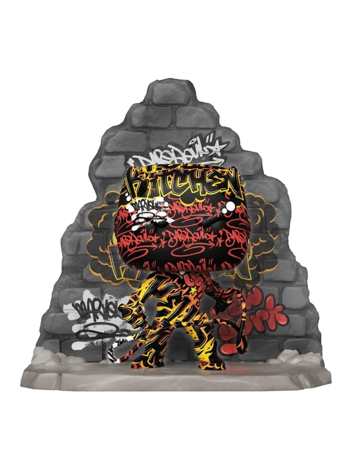 Funko POP! Marvel Daredevil Efecto Graffiti Deco Exclusivo (704) de Funko en Funko Pop | La Cueva Roja