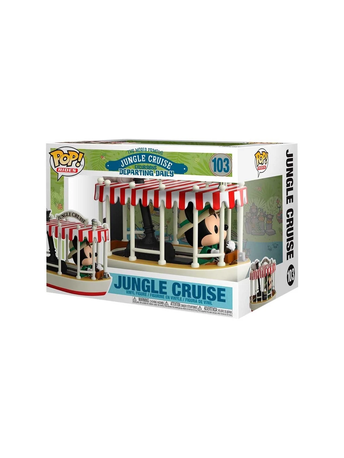 Funko POP! Rides Disney Crucero Jungla Mickey Mouse (103) de Funko en Funko Pop | La Cueva Roja
