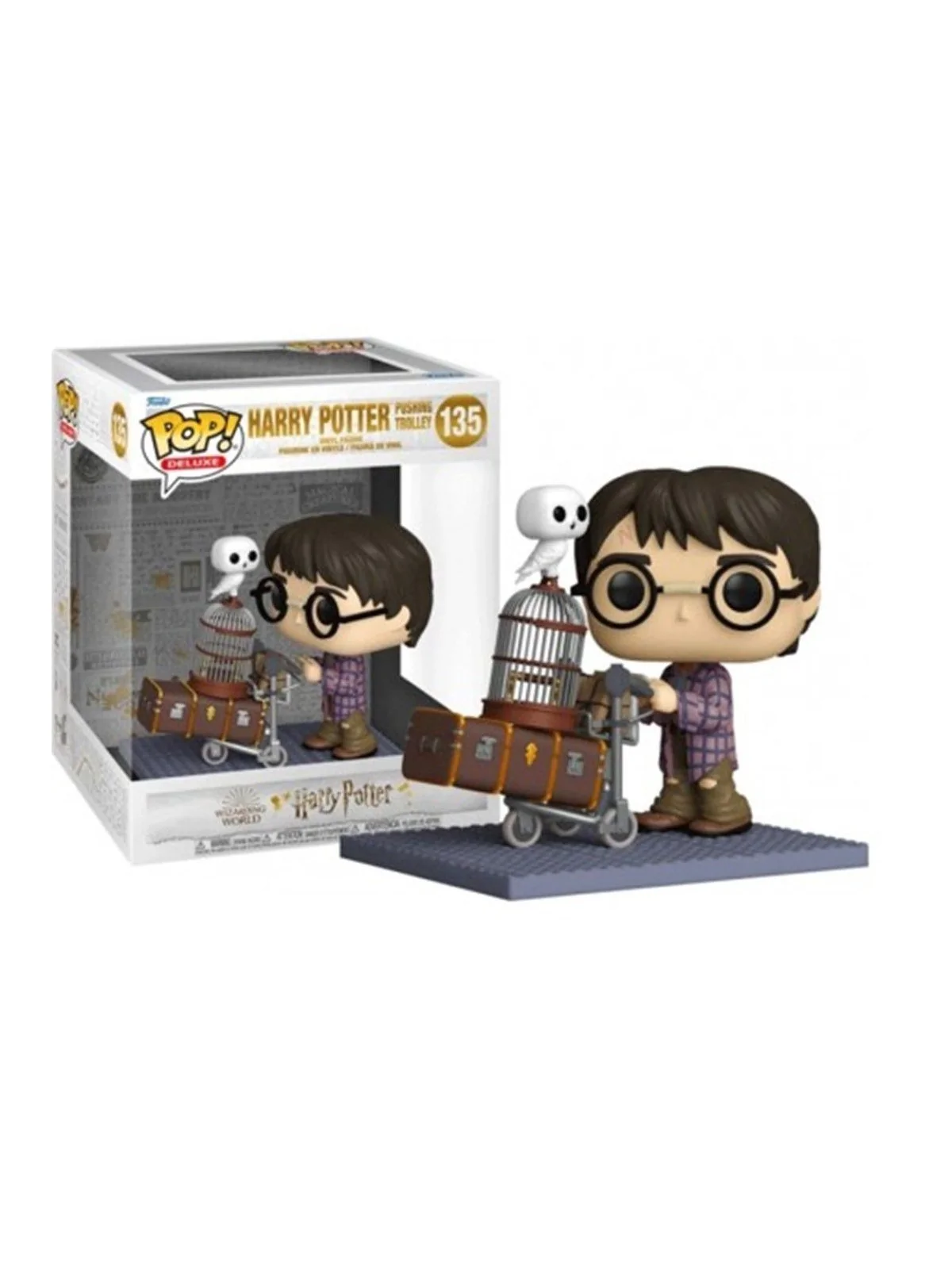 Funko POP! Harry Potter Deluxe Hedwig (135) de Funko en Funko Pop | La Cueva Roja
