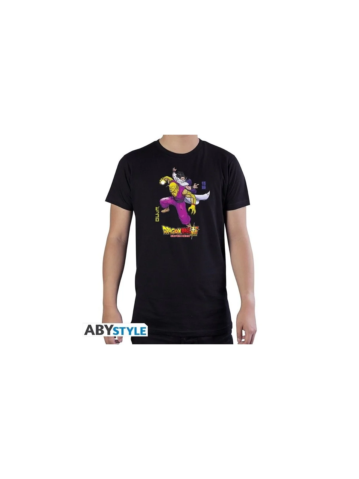 Camiseta Dragon Ball Hero Gohan & Piccolo de ABYSSE en Merchandising | La Cueva Roja