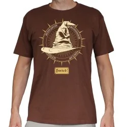 Camiseta Talla M Harry Potter Sombrero Seleccionador de ABYSSE en Merchandising | La Cueva Roja