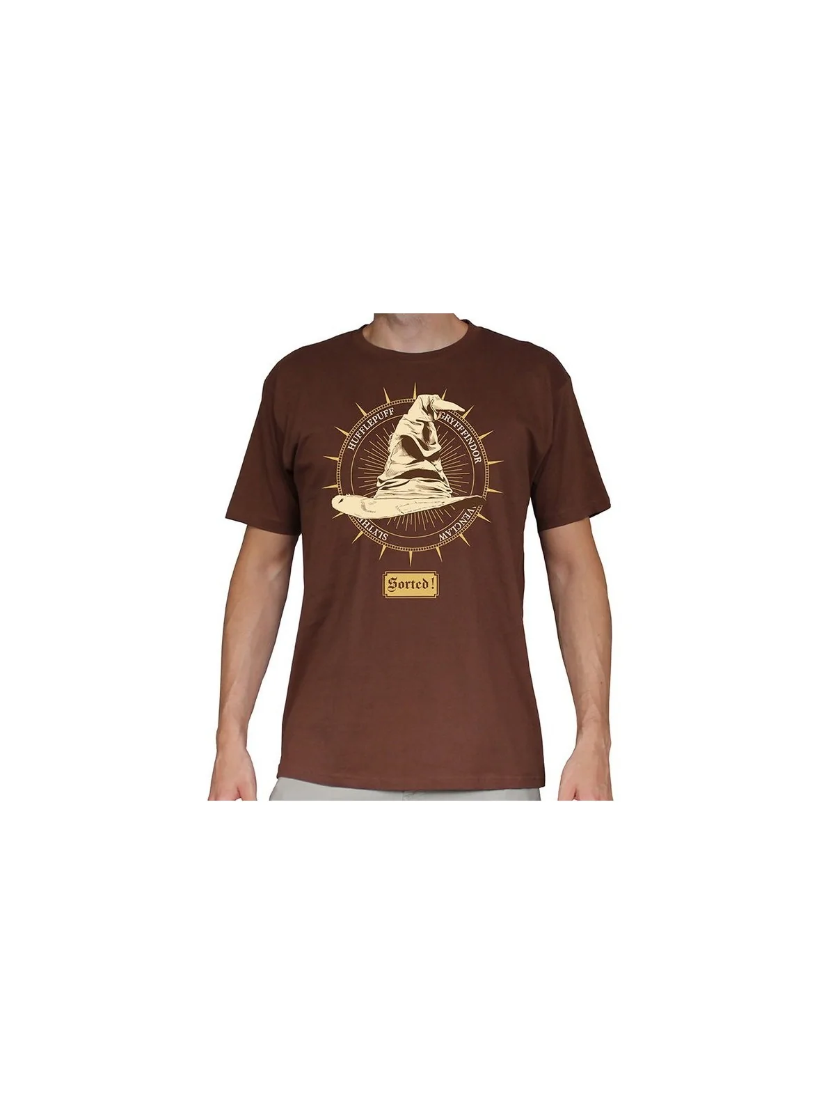 Camiseta Talla M Harry Potter Sombrero Seleccionador de ABYSSE en Merchandising | La Cueva Roja