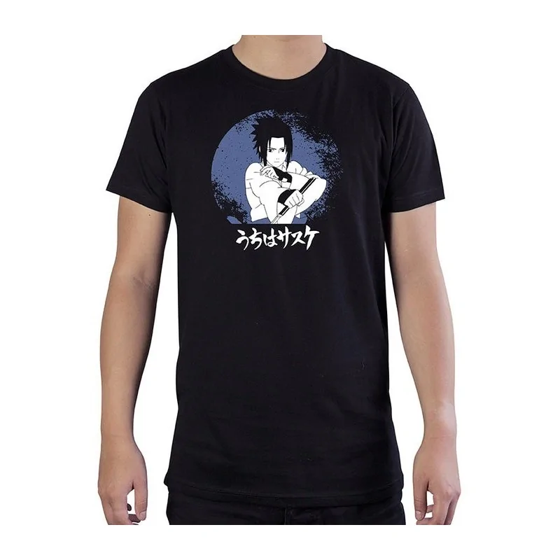 Camiseta Sasuke: Naruto Shippuden de ABYSSE en Merchandising | La Cueva Roja
