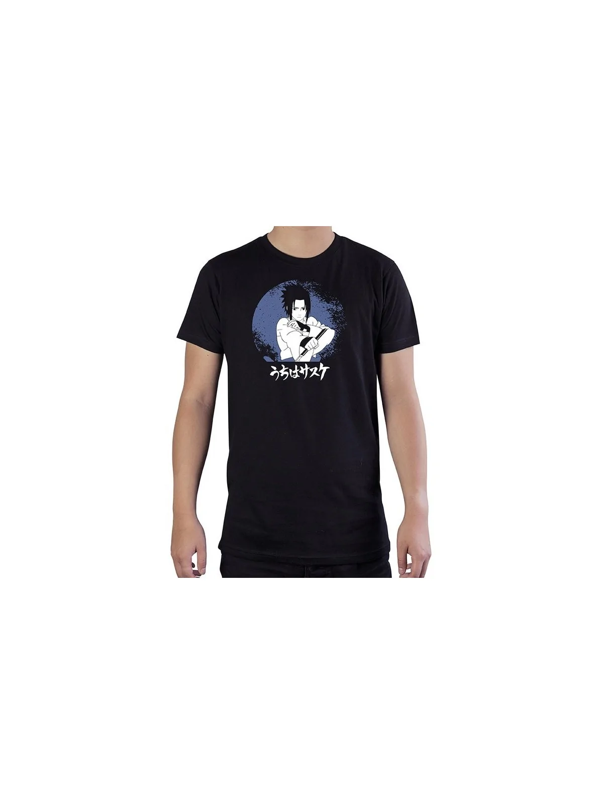 Camiseta Sasuke: Naruto Shippuden de ABYSSE en Merchandising | La Cueva Roja