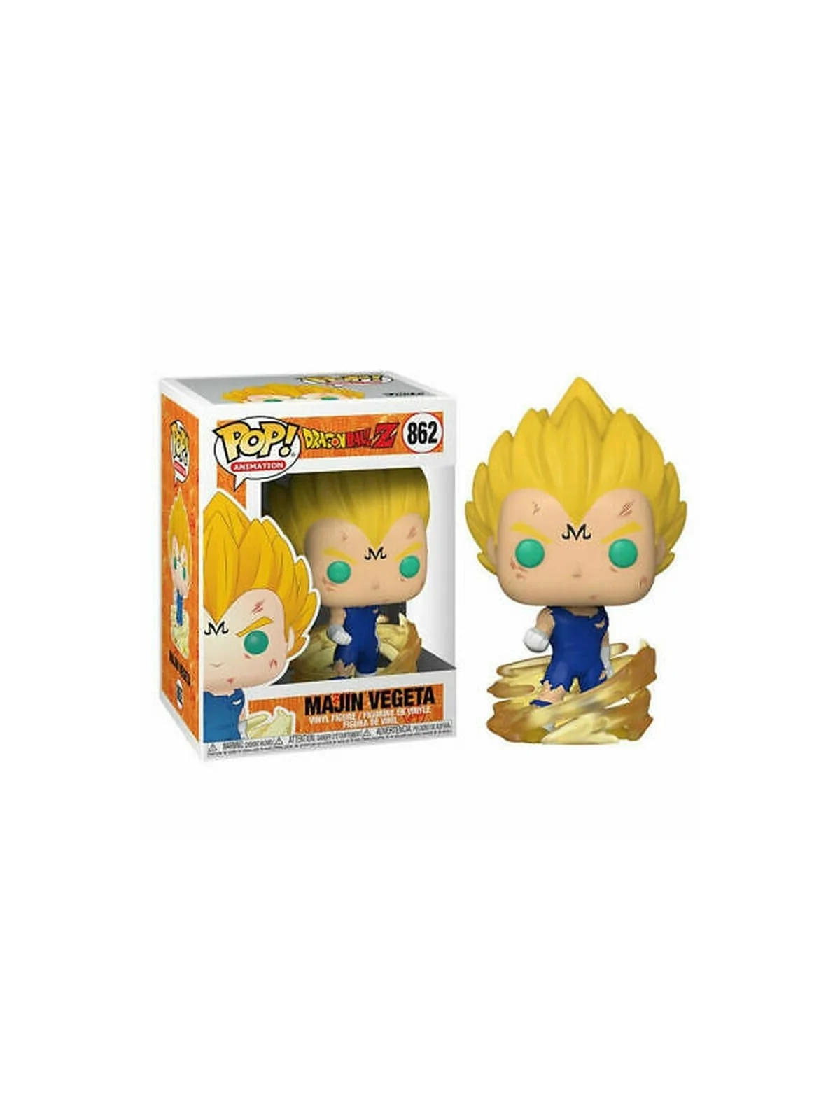 Funko POP! Dragon Ball Z: Majin Vegeta (862) de Funko en Funko Pop | La Cueva Roja