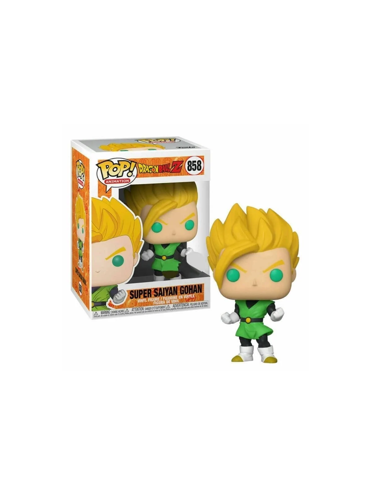 Funko POP! Dragon Ball Z: Super Saiyan Gohan (858) de Funko en Funko Pop | La Cueva Roja