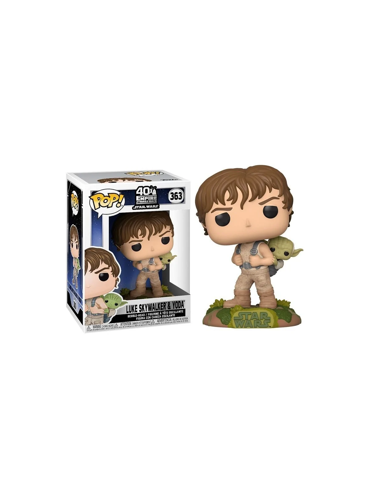 Funko POP! Star Wars Luke Entrenando con Yoda (363) de Funko en Funko Pop | La Cueva Roja