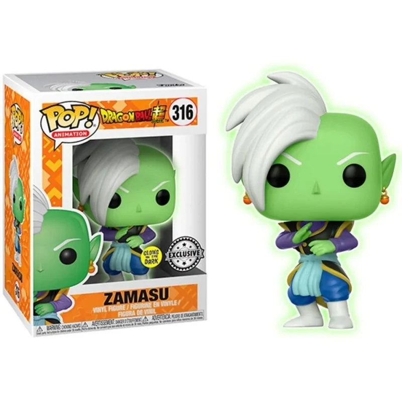 Funko POP! Dragon Ball Super Zamasu Brillo en la Oscuridad (316) de Funko en Funko Pop | La Cueva Roja
