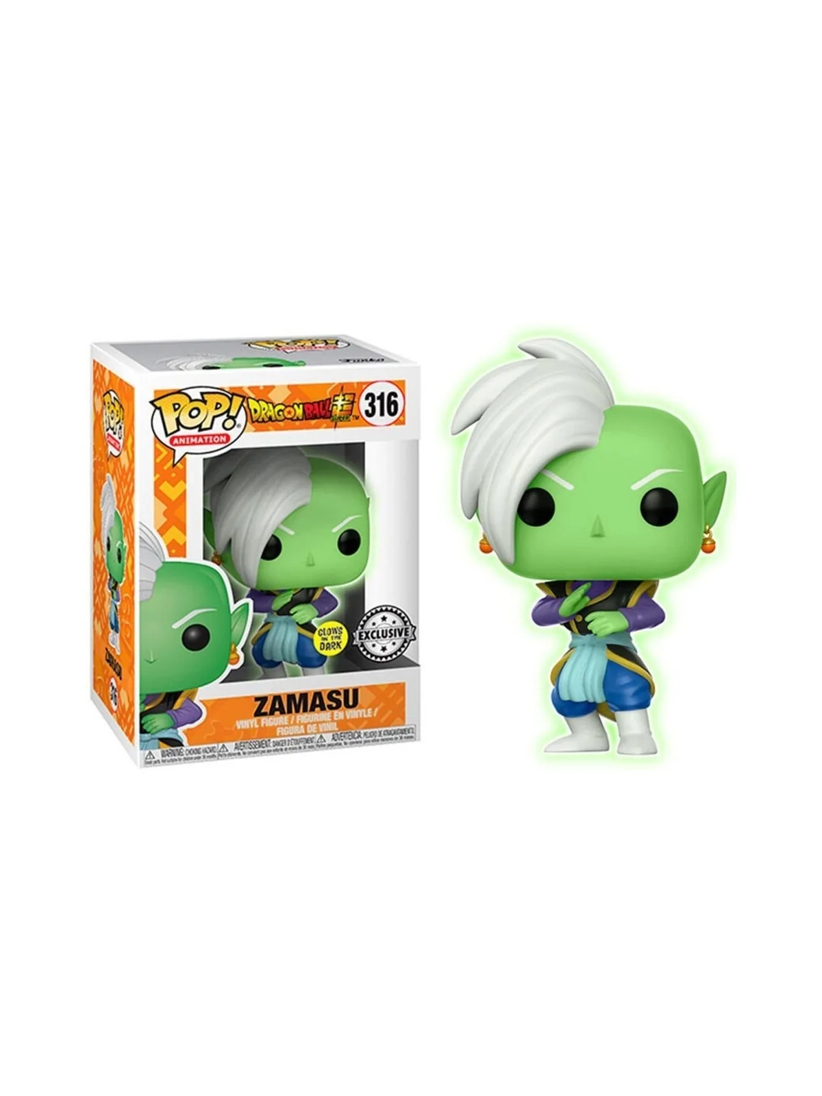 Funko POP! Dragon Ball Super Zamasu Brillo en la Oscuridad (316) de Funko en Funko Pop | La Cueva Roja