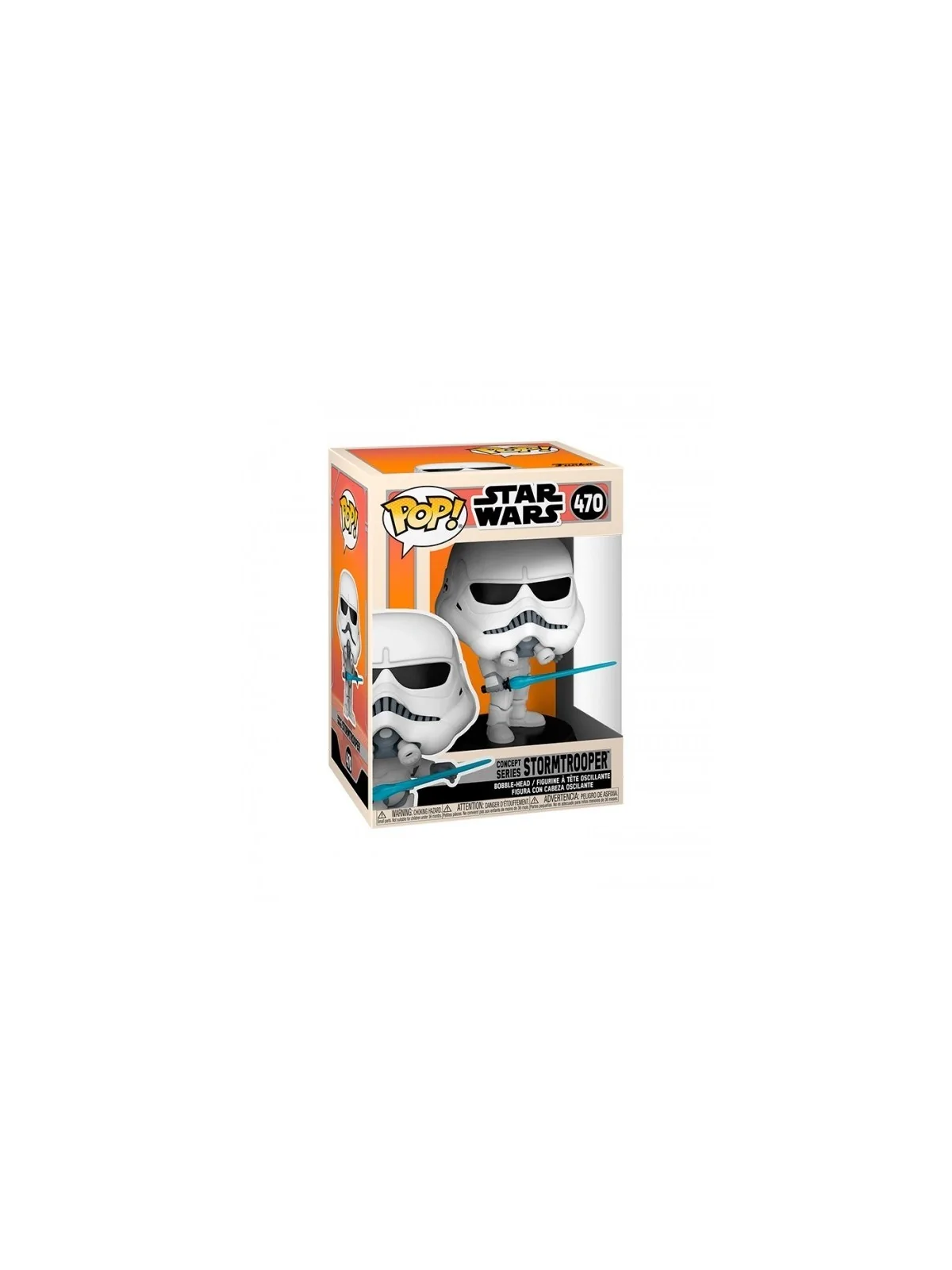 Funko POP! Star Wars Stormtrooper: Concept Series (470) de Funko en Funko Pop | La Cueva Roja