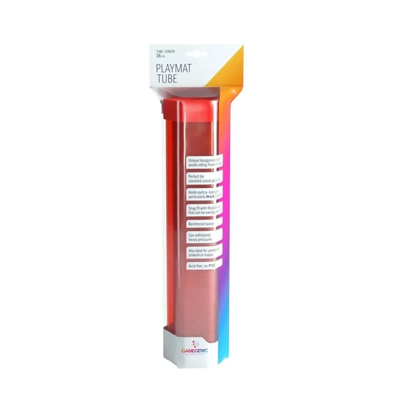Playmat Tube Red de Gamegenic en Accesorios | La Cueva Roja