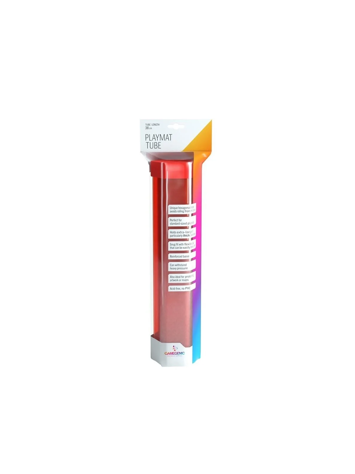 Playmat Tube Red de Gamegenic en Accesorios | La Cueva Roja