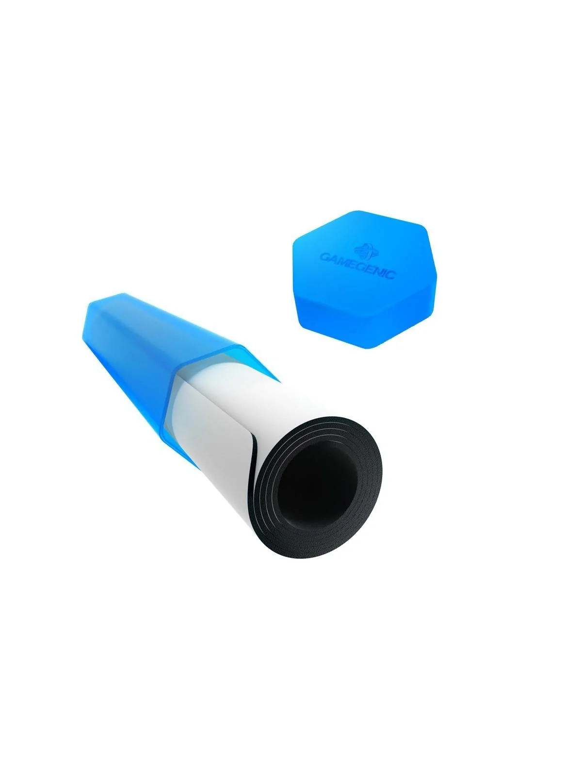 Playmat Tube Blue de Gamegenic en Accesorios | La Cueva Roja