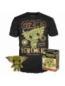 Set figura POP & Tee Gremlins Gizmo Exclusive de Funko en Ropa | La Cueva Roja