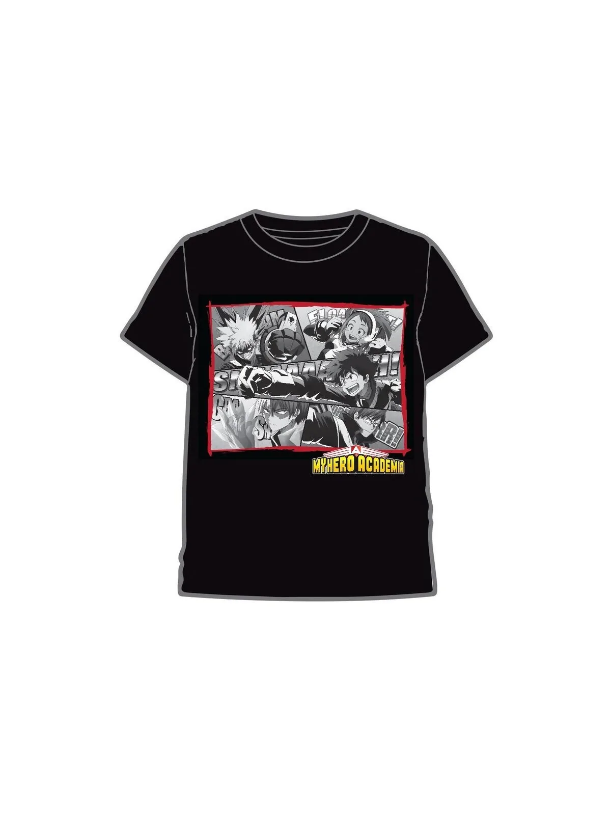 Camiseta Viñetas My Hero Academia Adulto de bones en Ropa | La Cueva Roja