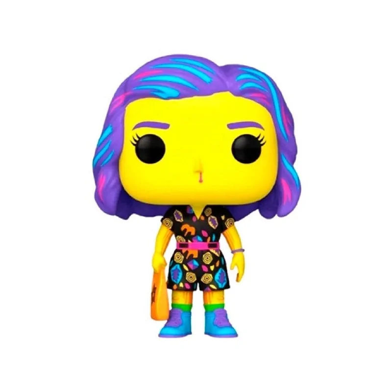 Funko POP! Stranger Things Eleven in Mall Outfit Black Light Exclusive (802) de Funko en Funko Pop | La Cueva Roja