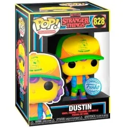 Funko POP! Stranger Things Dustin in Beef Black Light Exclusive (828) de Funko en Funko Pop | La Cueva Roja