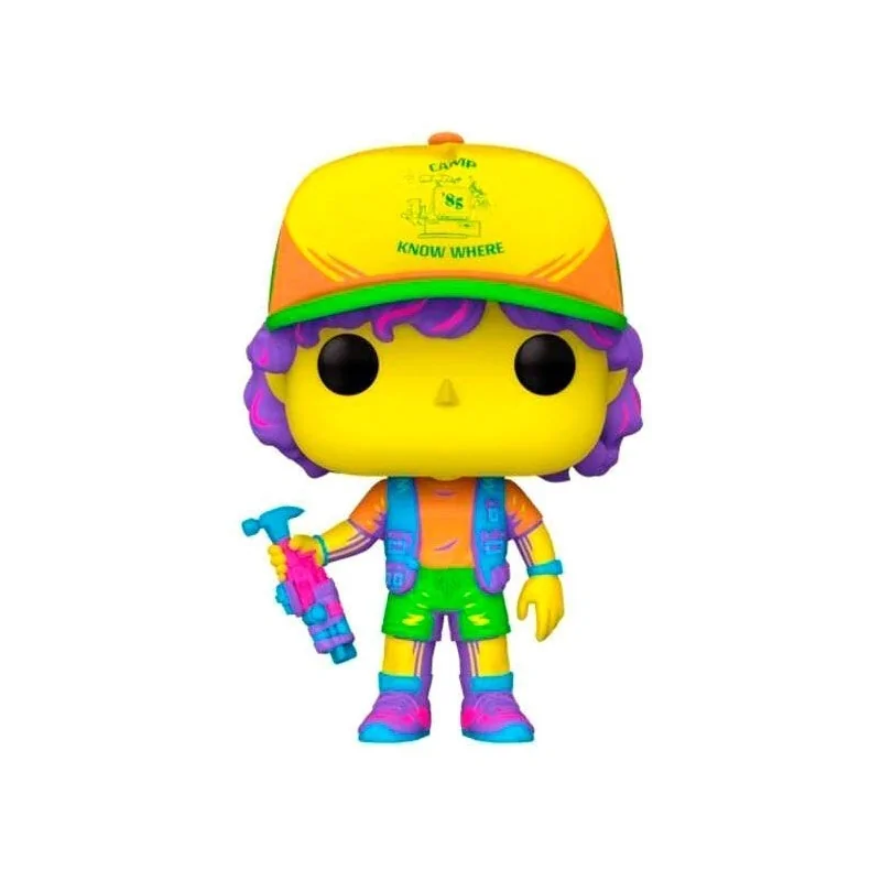 Funko POP! Stranger Things Dustin in Beef Black Light Exclusive (828) de Funko en Funko Pop | La Cueva Roja