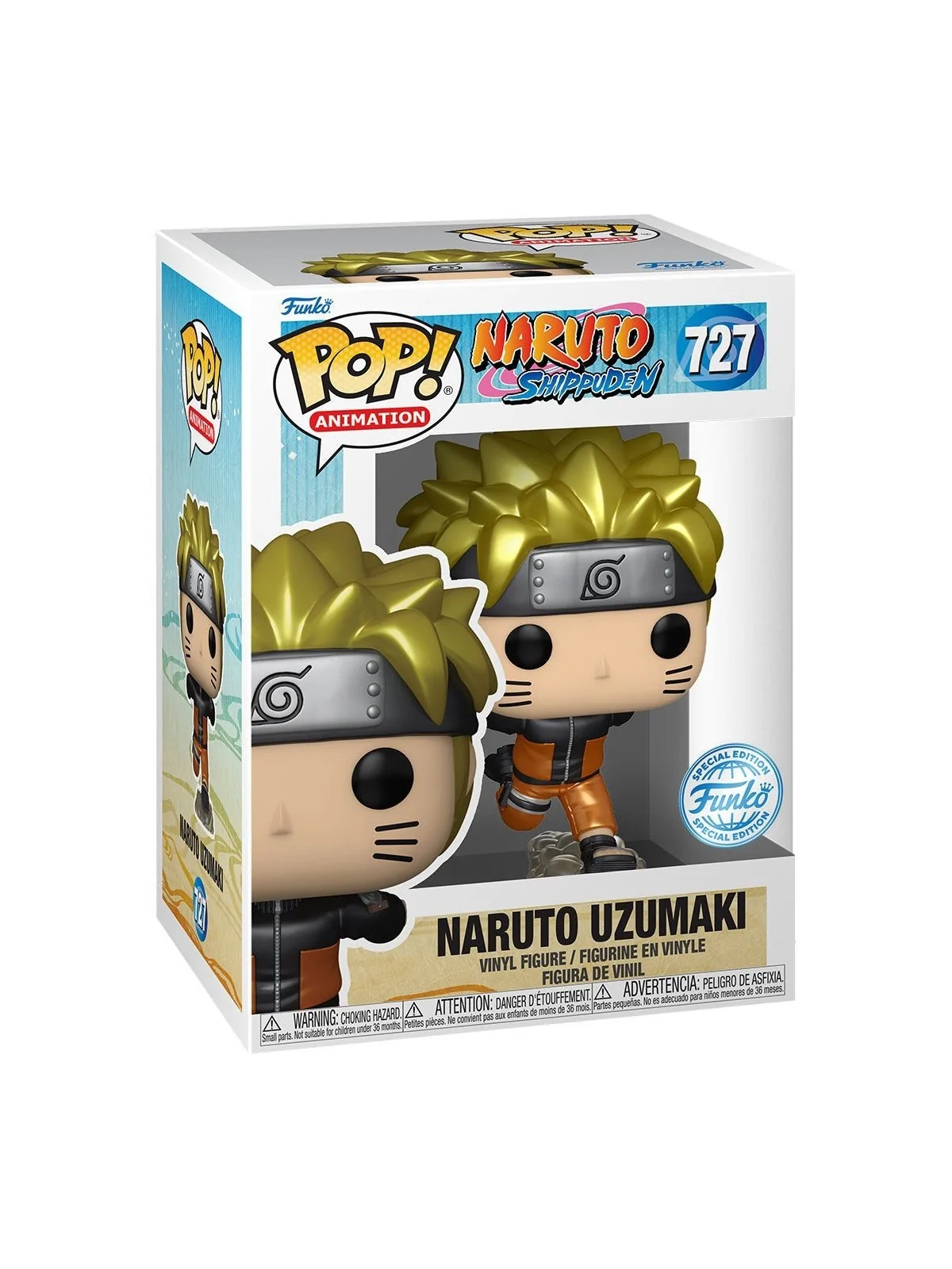 POP & Tee Naruto Shippuden Exclusive de Funko en Funko Pop | La Cueva Roja