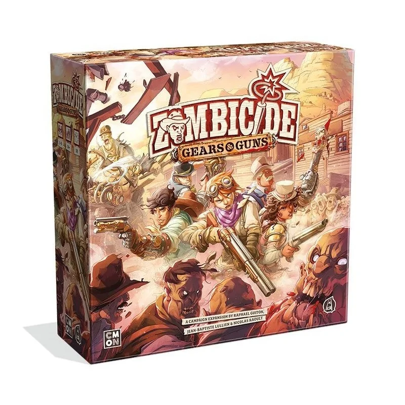 Zombicide: Gears & Guns de CMON en Juegos de Tablero | La Cueva Roja