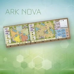 Ark Nova: Tableros Promocionales de Maldito Games en Accesorios | La Cueva Roja