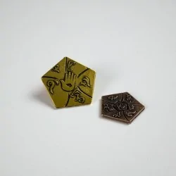 Sleeping Gods: Monedas Metálicas de Maldito Games en Accesorios | La Cueva Roja