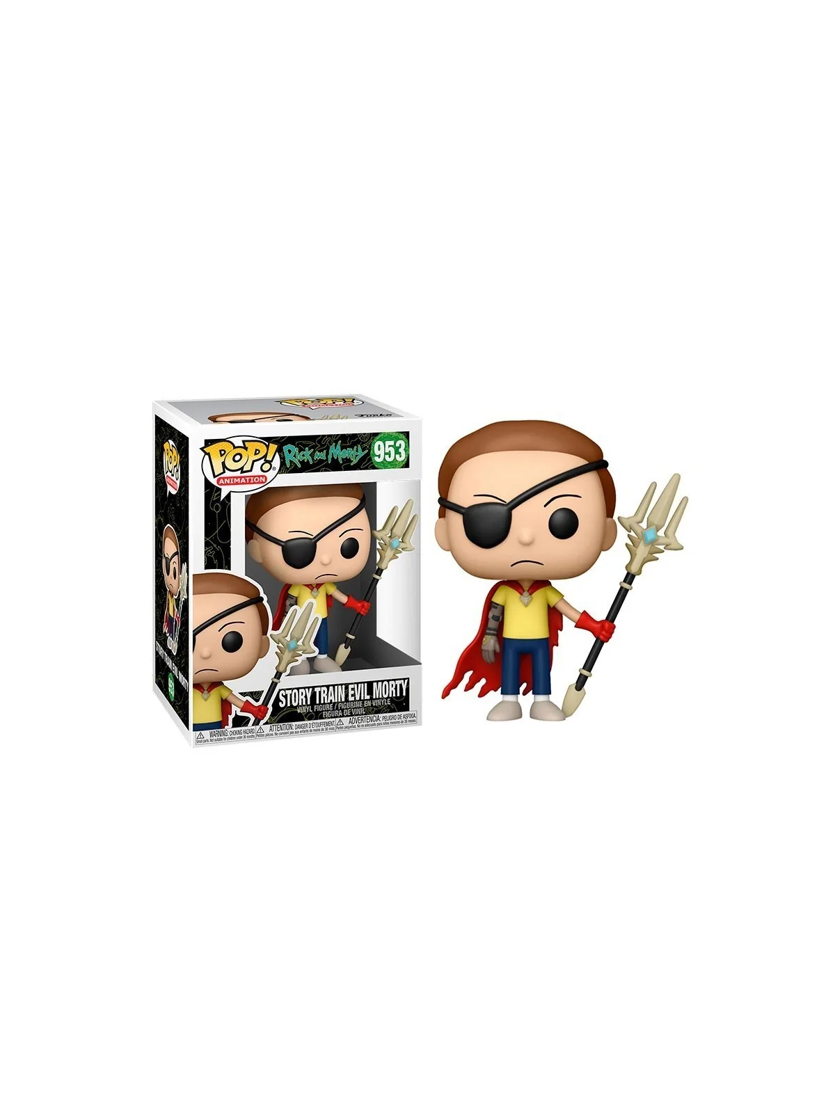 Figura POP! Rick and Morty Story Train Evil Morty (953) de Funko en Funko Pop | La Cueva Roja
