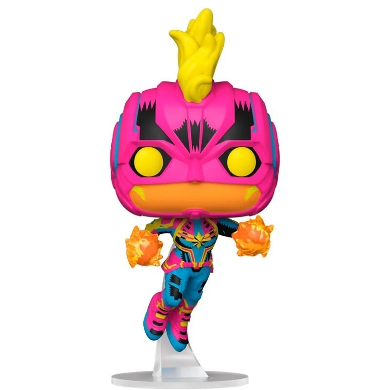 Funko POP! Marvel Capitana Marvel Black Light Exclusive (908) de Funko en Funko Pop | La Cueva Roja