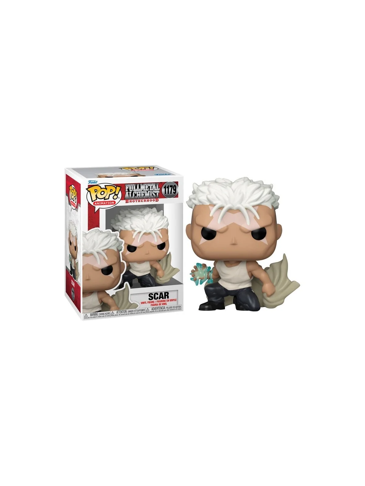 Funko POP! Full Metal Alchemist Scar (1179) de Funko en Funko Pop | La Cueva Roja