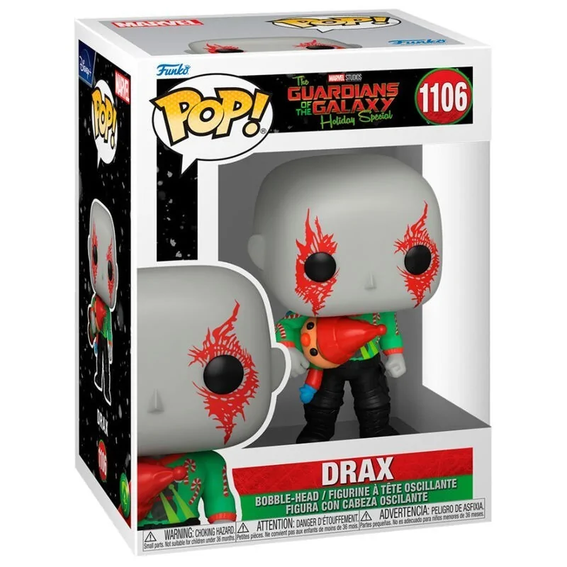 Funko POP! Marvel Guardianes de la Galaxia Drax (1106) de Funko en Funko Pop | La Cueva Roja