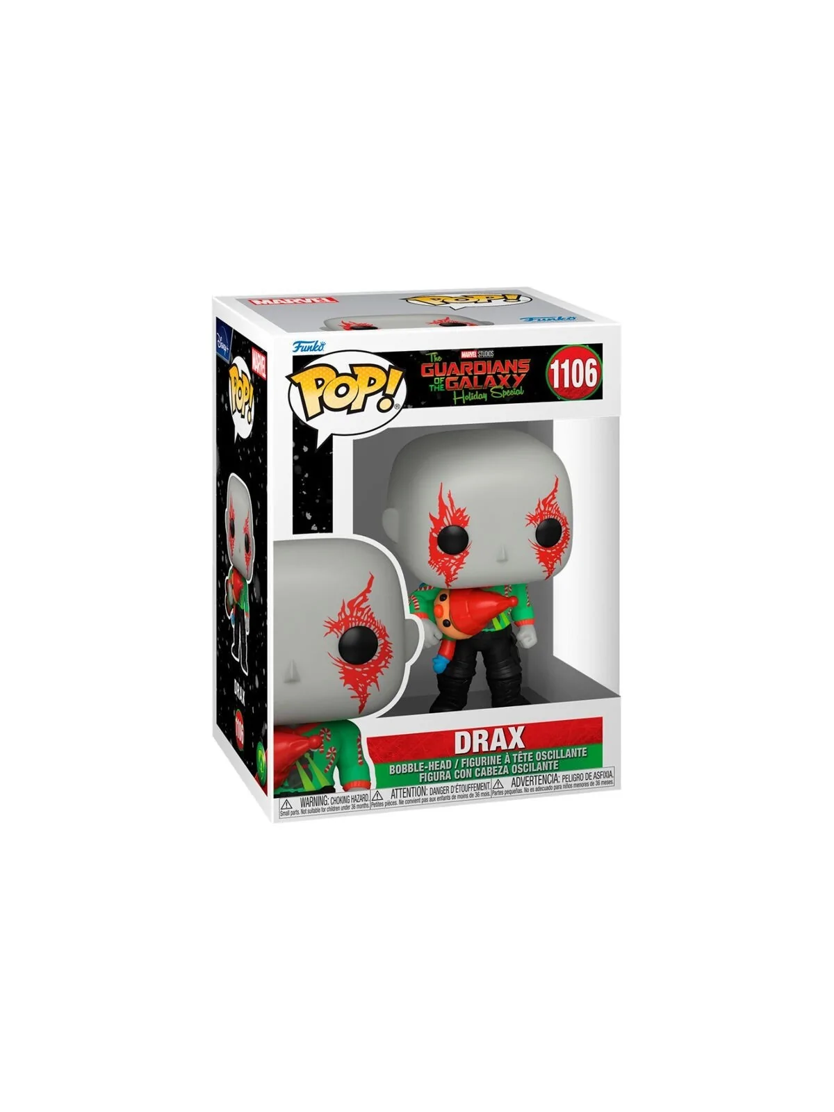Funko POP! Marvel Guardianes de la Galaxia Drax (1106) de Funko en Funko Pop | La Cueva Roja