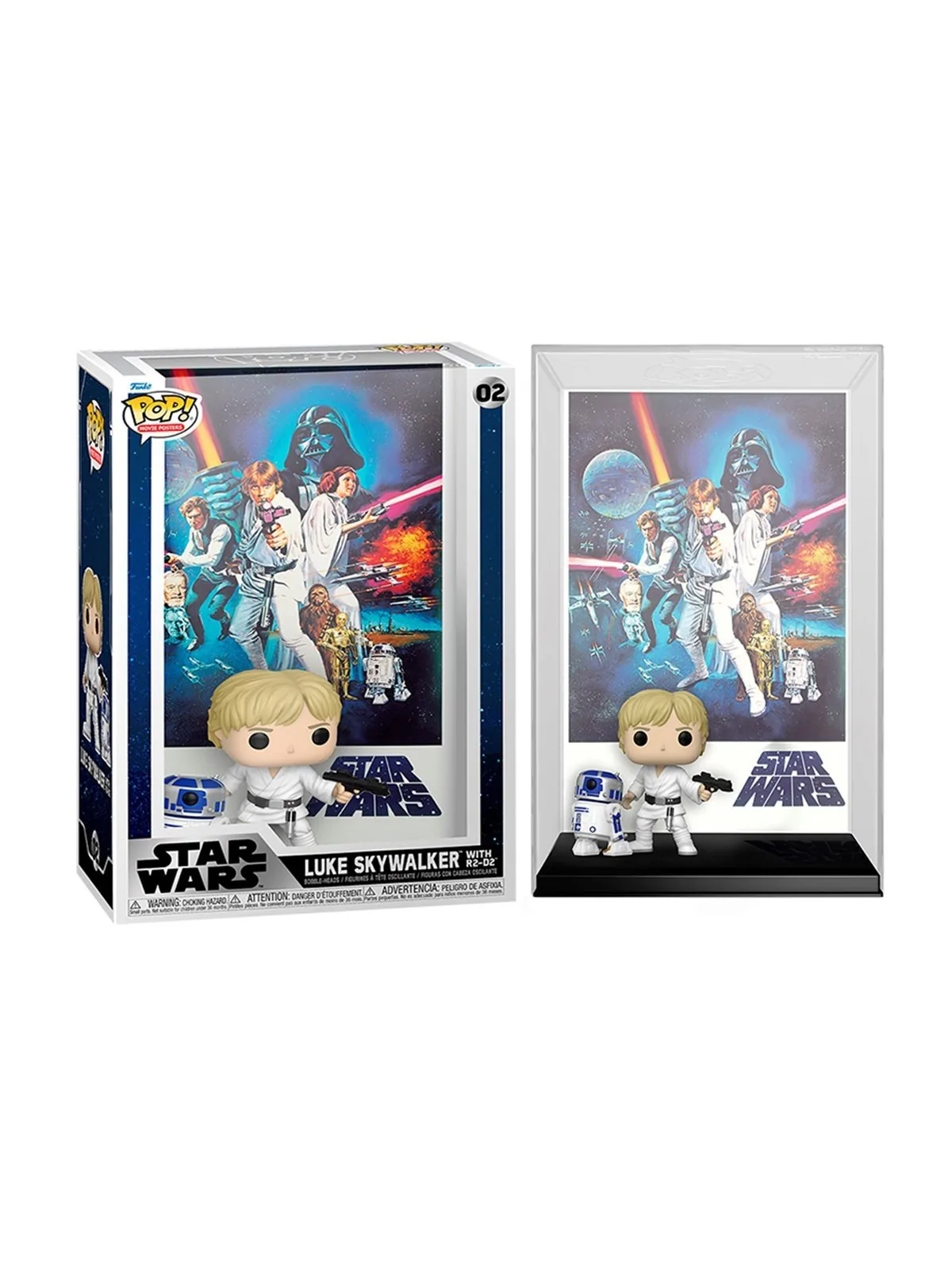 Funko Pop! Cover Star Wars Luke Skywalker con R2-D2 (02) de Funko en Funko Pop | La Cueva Roja