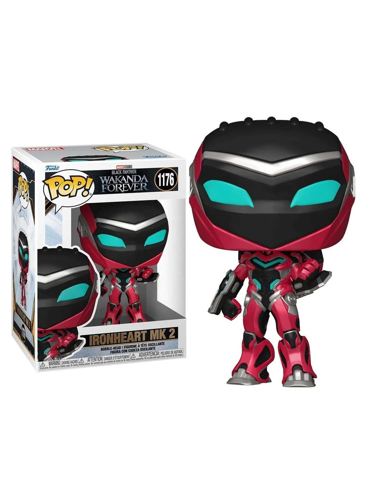Funko Pop! Marvel Black Panther Wakanda Forever Ironheart MK (1176) de Funko en Funko Pop | La Cueva Roja