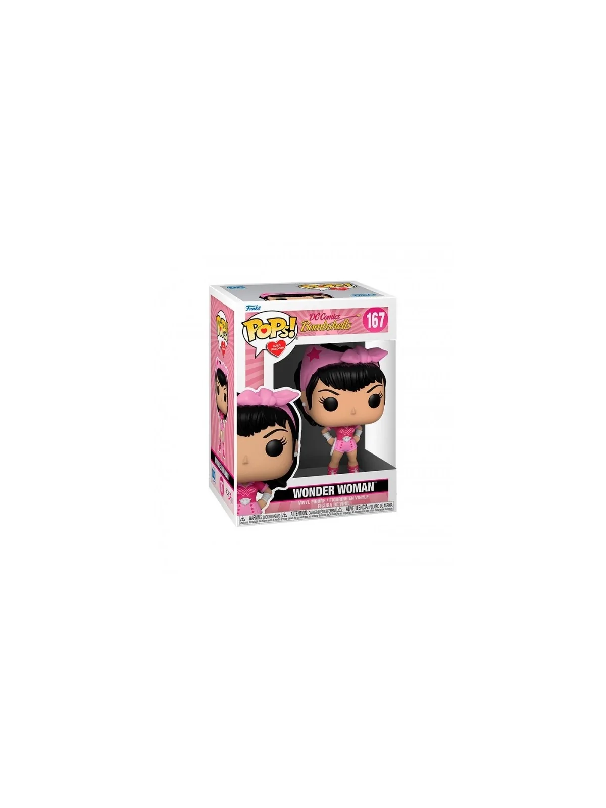 Funko Pop! DC Comics Awareness: Bombshell Wonder Woman (167) de Funko en Funko Pop | La Cueva Roja
