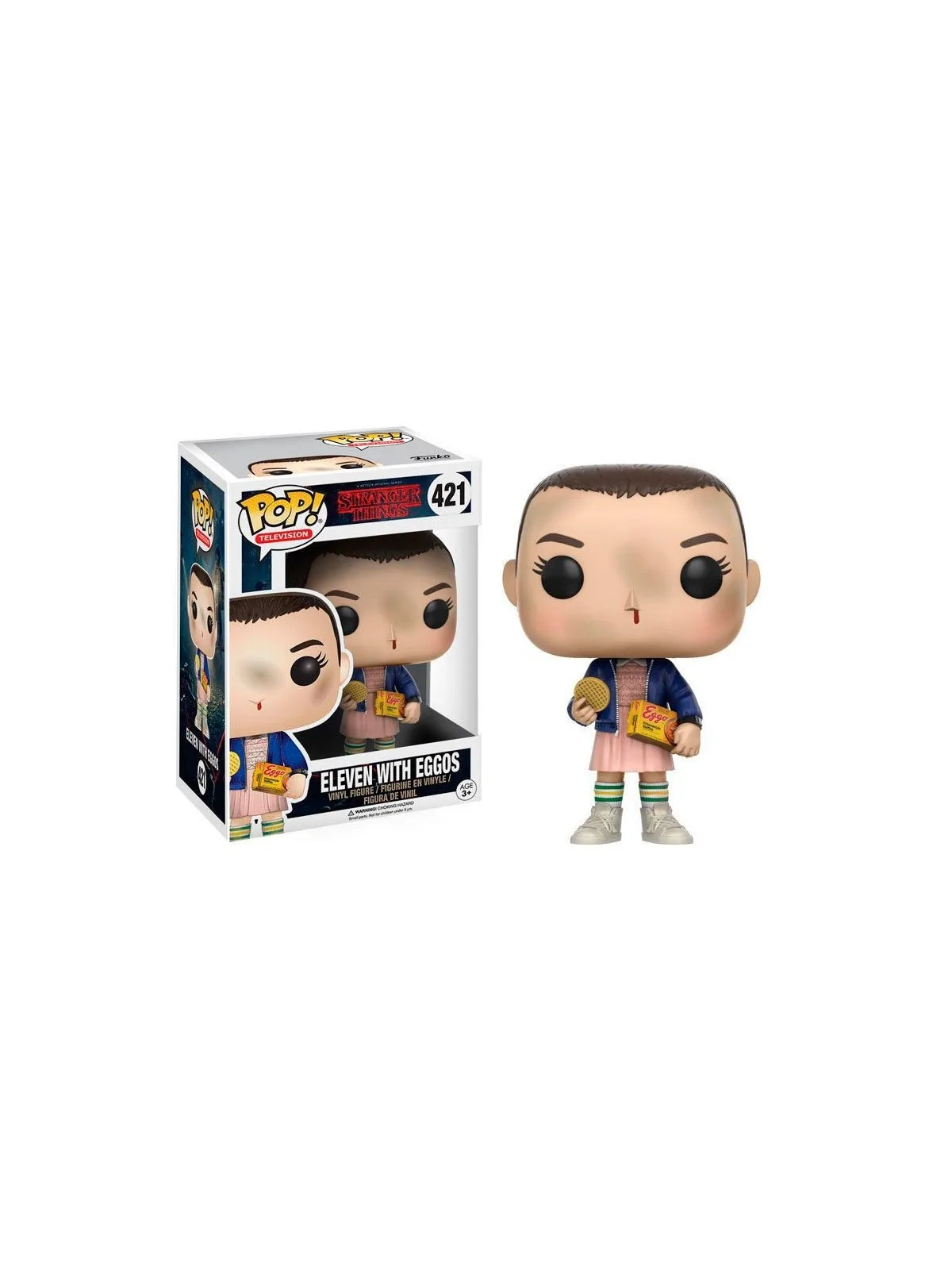 Funko POP! Stranger Things: Eleven with Eggos (421) de Funko en Funko Pop | La Cueva Roja