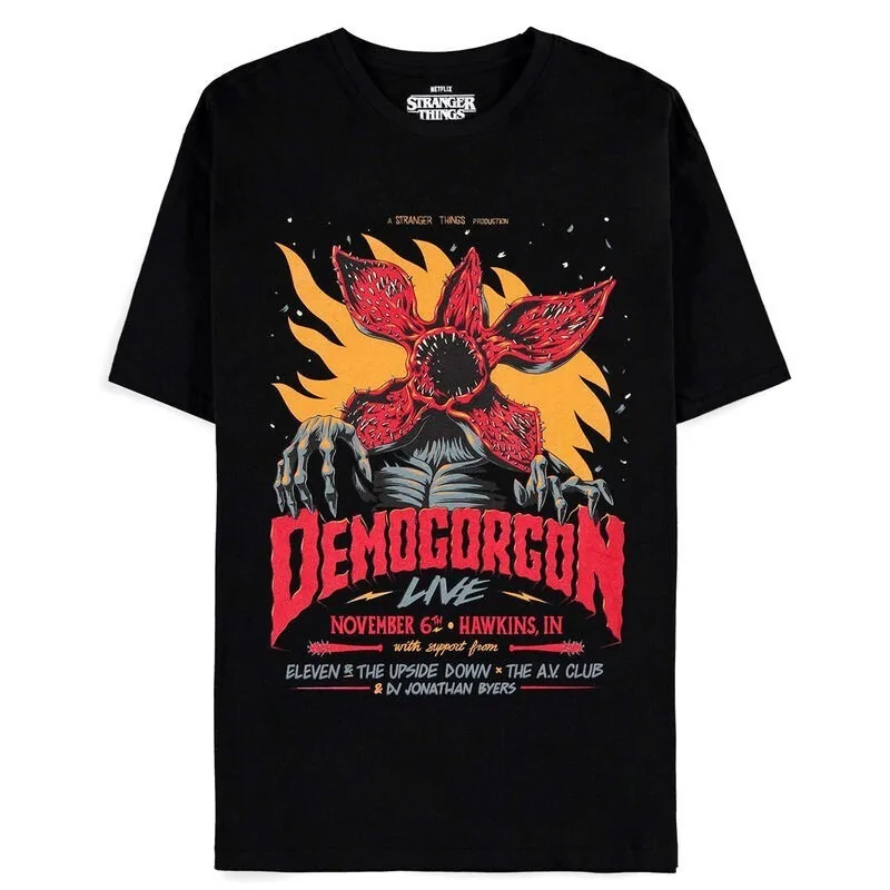 Stranger Things: Camiseta Demogorgon de Difuzed en Ropa | La Cueva Roja