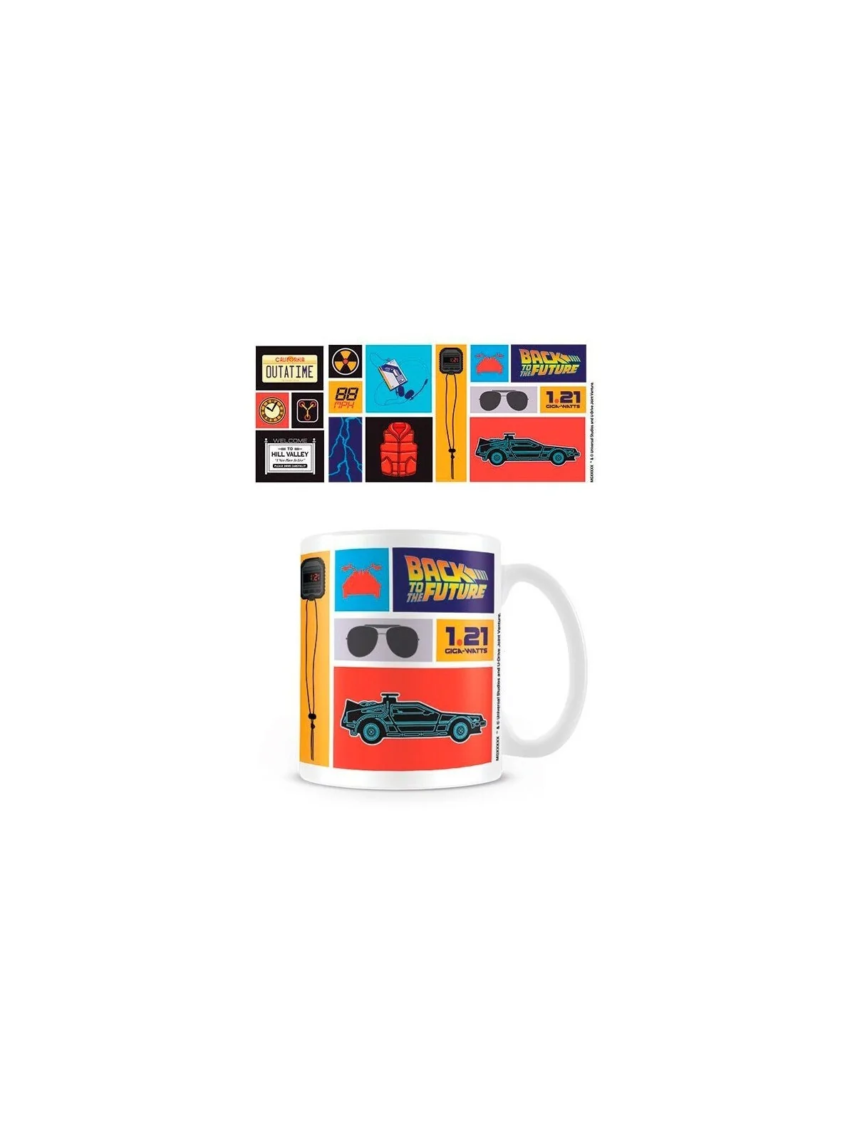 Taza Regreso al Futuro de Pyramid en Tazas - Vasos | La Cueva Roja
