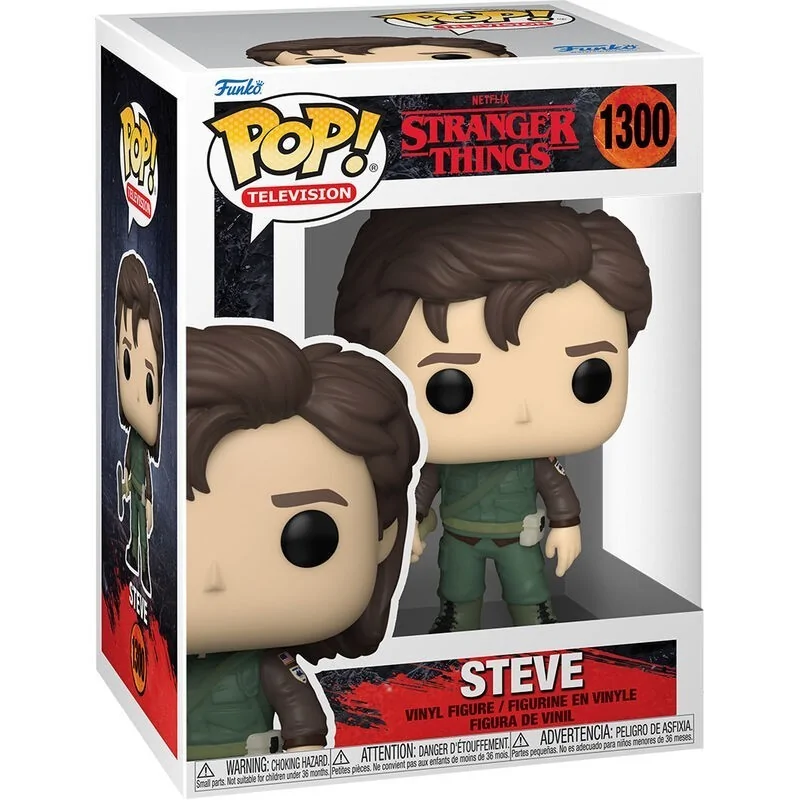 Funko POP! Stranger Things Hunter Steve (1300) de Funko en Funko Pop | La Cueva Roja