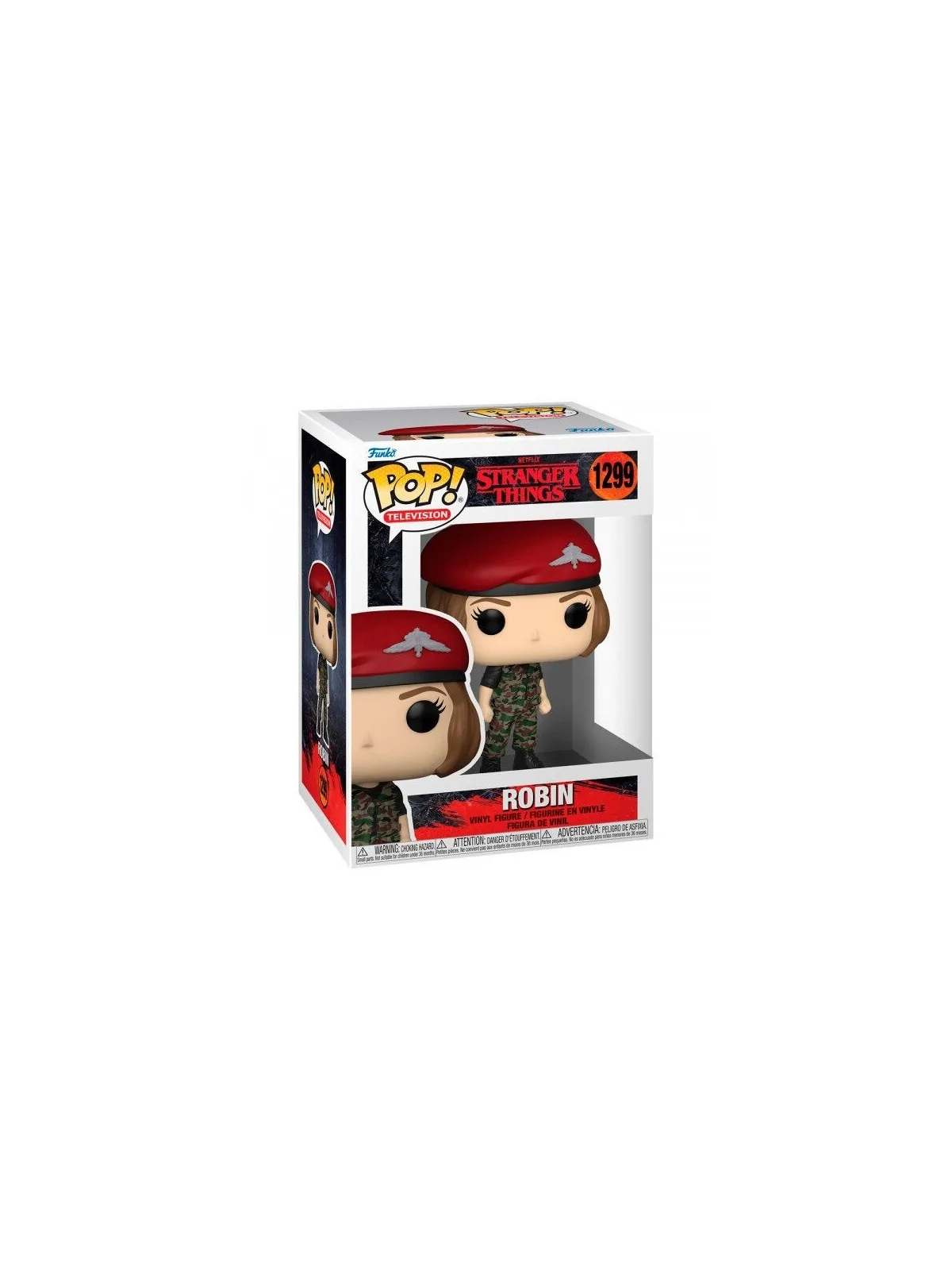 Funko POP! Stranger Things Hunter Robin (1299) de Funko en Funko Pop | La Cueva Roja