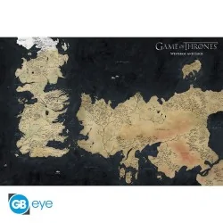 Poster La Casa del Dragón: Westeros Map de ABYSSE en Ofertas | La Cueva Roja