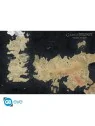 Poster La Casa del Dragón: Westeros Map de ABYSSE en Ofertas | La Cueva Roja