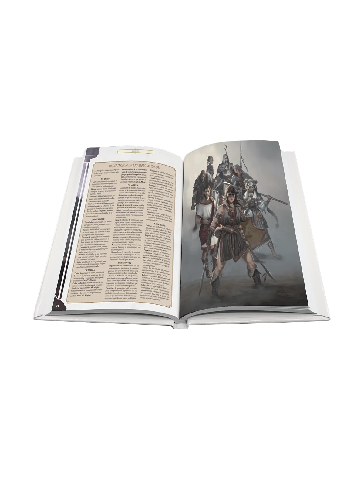 Lex Arcana: Manual Básico de Cursed Ink en Juegos de Rol | La Cueva Roja