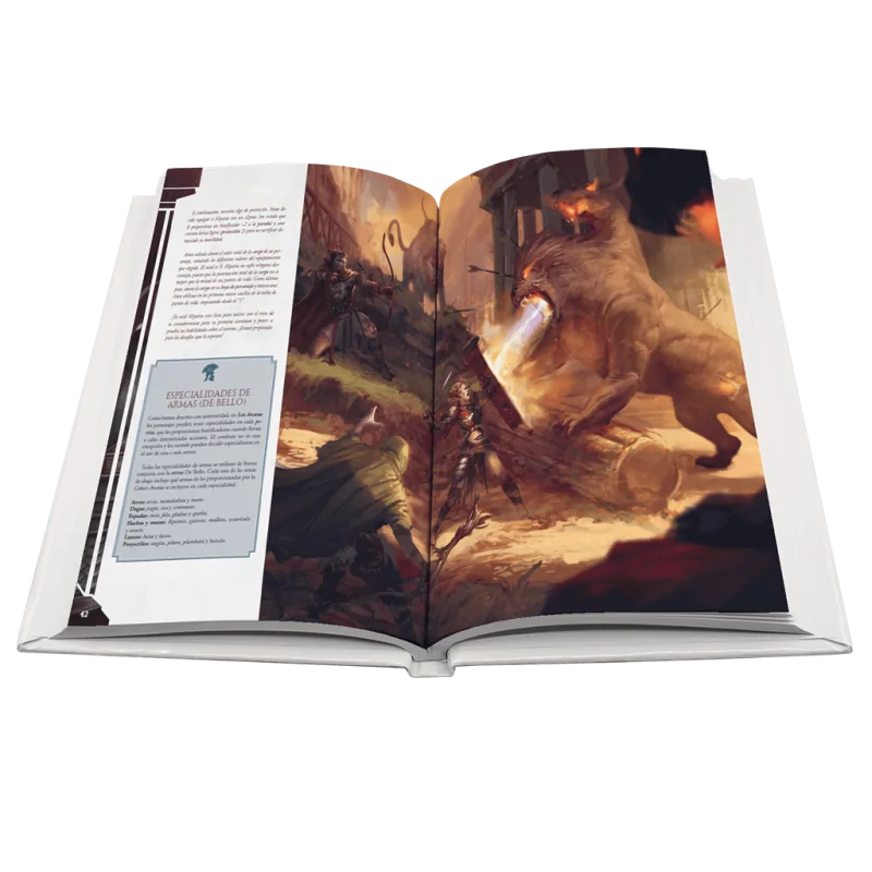 Lex Arcana: Manual Básico de Cursed Ink en Juegos de Rol | La Cueva Roja