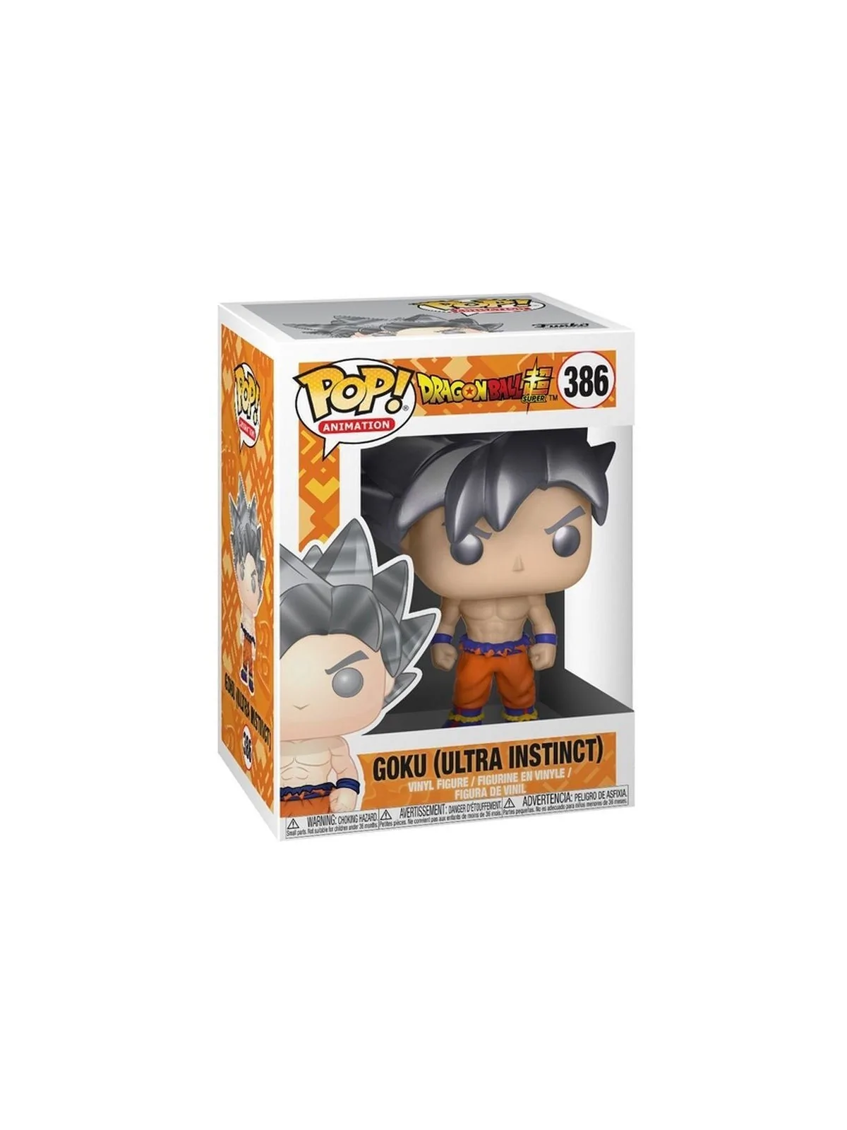 Funko POP! Goku Dragon Ball Z Ultra Instinct Form (386) de Funko en Funko Pop | La Cueva Roja