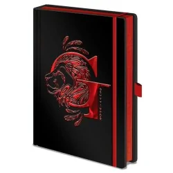 Cuaderno A5 premium Gryffindor Harry Potter de Pyramid en Papelería | La Cueva Roja